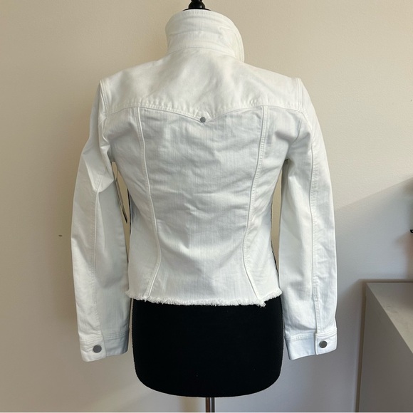 Liverpool Women's “Jackie Jacket” White with Black Stripe , Size XS - Picture 5 of 13